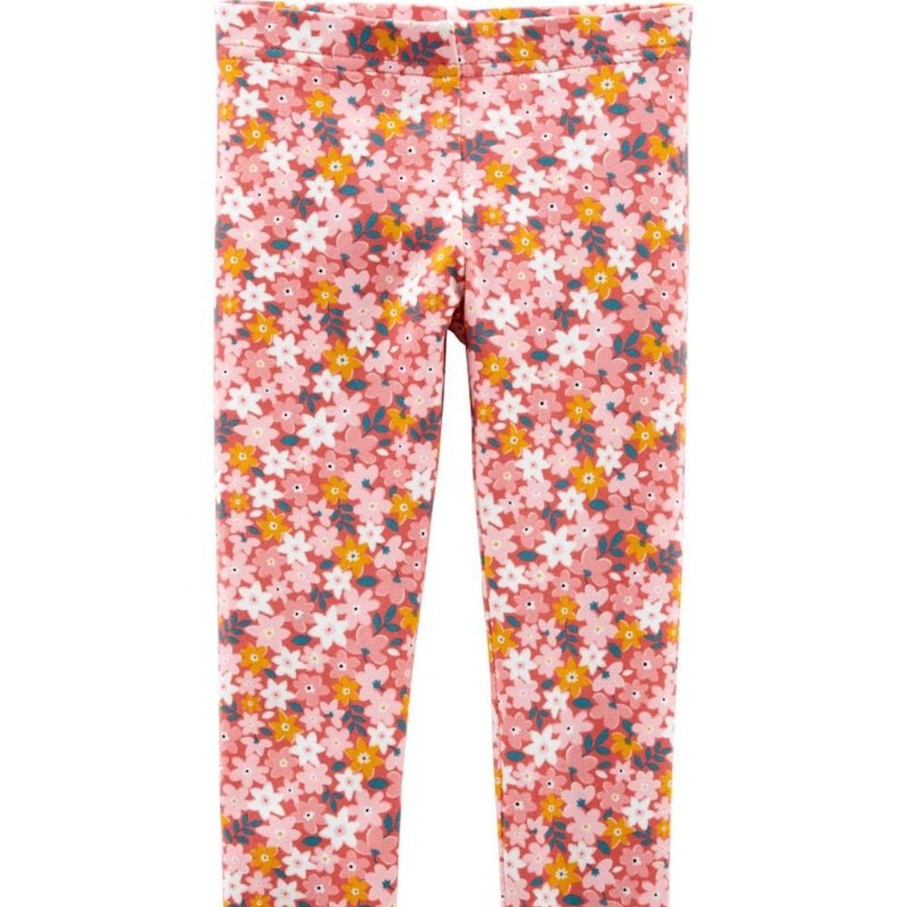 carters 4t floral leggings NWT